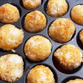 クックA21QBO☆'s cooksnap of when they made たこ焼き器で！最高の香ばしい！焼おにぎり.