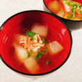 みぽぽ37's cooksnap of when they made とうがんとカニカマの中華スープ.