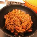 ☆ichika＊☆'s cooksnap of when they made キャベツと豚バラ肉とウインナーの焼きそば.