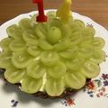 たかこんぶ's cooksnap of when they made マスカットチーズタルト.