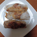 ゆか１２０４'s cooksnap of when they made 揚げない！　舞茸と豚バラの焼き春巻き.