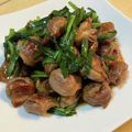 chikarin♡'s cooksnap of when they made 簡単旨い！間違いなし（笑）【砂肝葱焼き】.