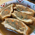 chikarin♡'s cooksnap of when they made 肉詰め厚揚げの煮物.