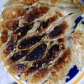 くむちん's cooksnap of when they made さっぱりヘルシー！鶏しそ餃子✿.