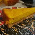 Swissfam's cooksnap of when they made ハロウィン☆簡単パンプキンチーズケーキ.