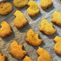 jasmineぴーち's cooksnap of when they made ハロウィンに＊型不要＊かぼちゃクッキー.
