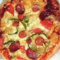 まちゃモンZ's cooksnap of when they made 餃子の皮ピザ～フワモチ(’-’*)♪.