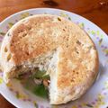 ねこマフィン's cooksnap of when they made 簡単❣️炊飯器でバナナケーキ.