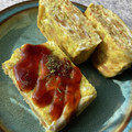 yu228's cooksnap of when they made マヨソースでお好み焼き風卵焼き。.