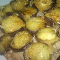 大食いママ's cooksnap of when they made ✿なすハンバーグのフライパン焼き✿.