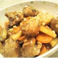 イエローバード's cooksnap of when they made 豚コマ団子と大根のオイスターソース炒め.