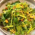 とろはまち's cooksnap of when they made 蒸し鶏とパクチーのサラダ♡.
