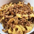 ひさぺー's cooksnap of when they made 牛肉とれんこんの混ぜごはん.