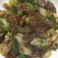 クック2H9MD0☆'s cooksnap of when they made ＊ネギレバ炒め＊.