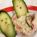 クックWR8SYL☆'s cooksnap of when they made ハロウィン☆きゅうりホラーマスク.