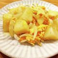 かなりんココりん's cooksnap of when they made じゃがいもとたまごで♪マヨしょうゆ炒め.