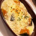 akarin26's cooksnap of when they made ほっこり♡和風カボチャグラタン.