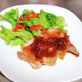 happy_children's cooksnap of when they made ☆チキンステーキ☆和風オニオンソース.