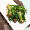 ＊とみこ＊'s cooksnap of when they made ニラときのこのナムル.