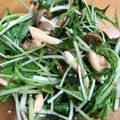 きゃんばす's cooksnap of when they made レンジで水菜としめじ、わかめの和え物✩.