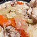 emi☆24's cooksnap of when they made 豆乳味噌スープ.