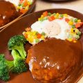 あい♪らんど's cooksnap of when they made プロ直伝ほぼこねない肉感MAXハンバーグ.