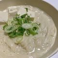 sayaendo＊'s cooksnap of when they made 簡単ランチに＊豆乳豆腐のぶっかけそうめん.