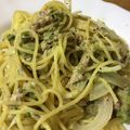 mantacarp's cooksnap of when they made アボカドとツナの簡単クリームパスタ.