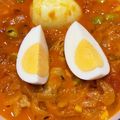 TeaChan214's cooksnap of when they made 本格 インドカレー たまごカレー.