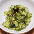 ﾋﾟﾛﾐ♡'s cooksnap of when they made わかめときゅうりの酢の物.