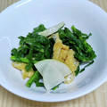 maruhoku's cooksnap of when they made ごま油香る大根菜の簡単炒め.