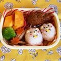 hime's cooksnap of when they made 簡単☆ハリネズミのおにぎり～キャラ弁.