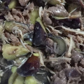 jagao's cooksnap of when they made 牛肉と茄子とキノコのオイスター炒め.