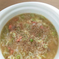 ※はるはる※'s cooksnap of when they made 簡単★ネギと鮭フレークの卵雑炊.
