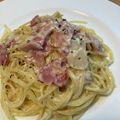 まなつきママ's cooksnap of when they made 母直伝カルボナーラ.