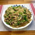 FGO☆'s cooksnap of when they made 白飯すすむ❊ピーマンと椎茸の中華春雨炒め.