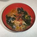 きらり流れ星's cooksnap of when they made ｢ねこぶだし｣で簡単・即席みそ汁.