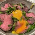 あわやっち's cooksnap of when they made ローストビーフ丼(手作りのタレ).