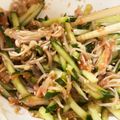 hikaabb's cooksnap of when they made ●3分で居酒屋メニュー●ごま明太きゅうり.