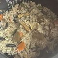 りくかいくうママ's cooksnap of when they made 筑前煮リメイク！ごろっと炊き込みご飯.