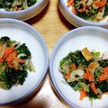 まぇち's cooksnap of when they made ☆３色野菜のごま和え☆.