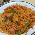 まる゜'s cooksnap of when they made フライパンひとつで☆トマトソースパスタ.