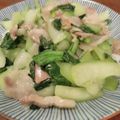 へのへのもへの's cooksnap of when they made 豚バラと青梗菜のとろみ塩ダレ炒め.