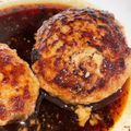 クックLZ7E8G☆'s cooksnap of when they made 醤油ベースの和風ハンバーグソース.