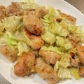 ちーたんかあちゃん's cooksnap of when they made キャベツと鶏もも肉のにんにく炒め.