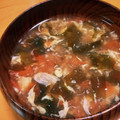 jagao's cooksnap of when they made 簡単！トマトとふんわり玉子の塩麴スープ.