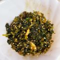 ごまかーちゃん's cooksnap of when they made あと1品！ご飯の友にカブの葉丸ごと甘辛煮.