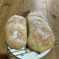 micchanhi's cooksnap of when they made 捏ねずに 冷蔵庫長時間発酵 フランスパン.