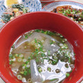 ÿuuka☆212's cooksnap of when they made 新玉ねぎとだいこんとわかめの味噌汁.