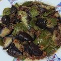 ナーちゃん's cooksnap of when they made ほのかな味噌の香り、茄子と挽肉の醤油炒め.